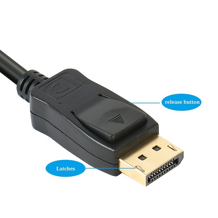 DisplayPort to HDMI Adapter, Avacon DP Display Port to HDMI Converter Male to Female Gold-Plated Cord N3