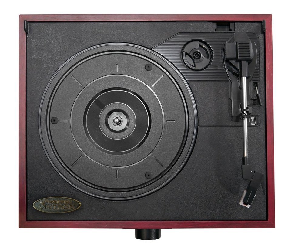 PYLE-HOME PVNT7U Retro Style Turntable with USB-to-PC N4