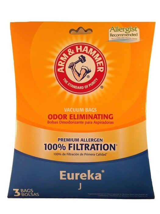Arm & Hammer Premium Allergen Eureka J Vacuum Bag 3-pack