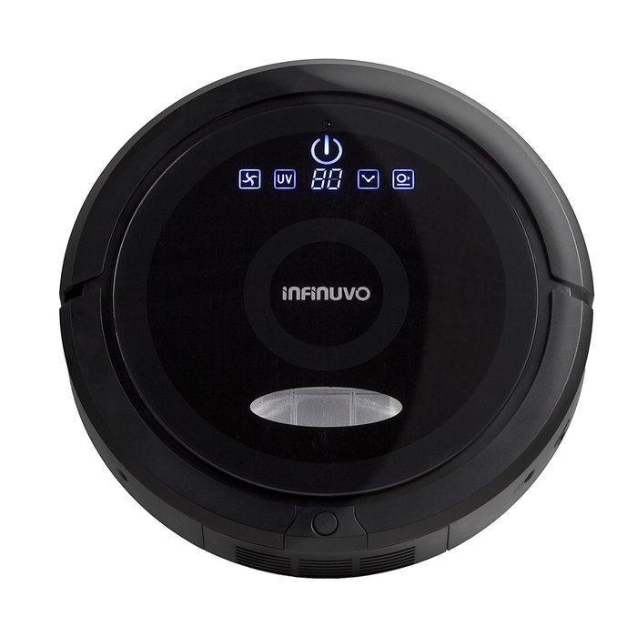 Infinuvo CleanMate QQ6 Robotic Vacuum Cleaner with HEPA Filter N10