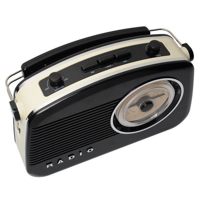 Radio 60's black with bluetooth N2