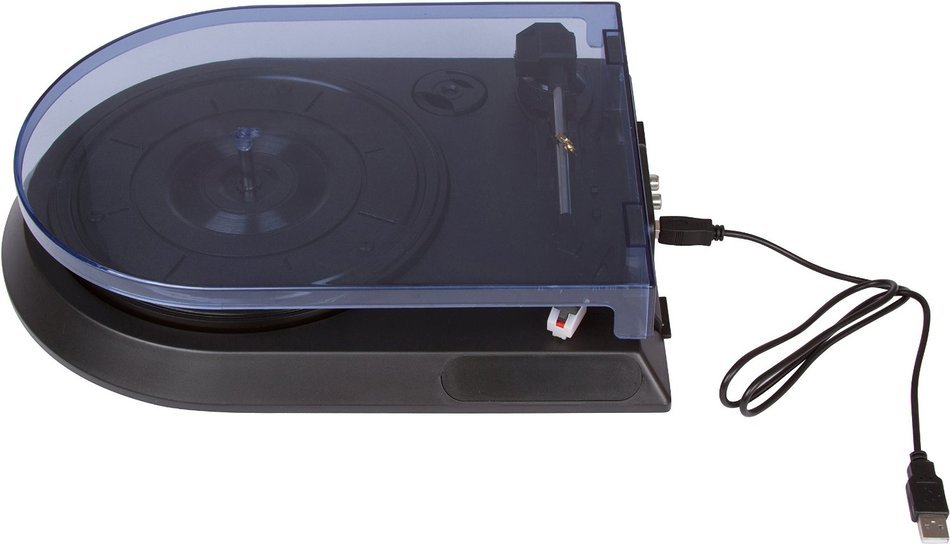 ClearClick Vinyl To USB Converter with LP2CD Wizard 2.0 Software (Free USA Tech Support) N2