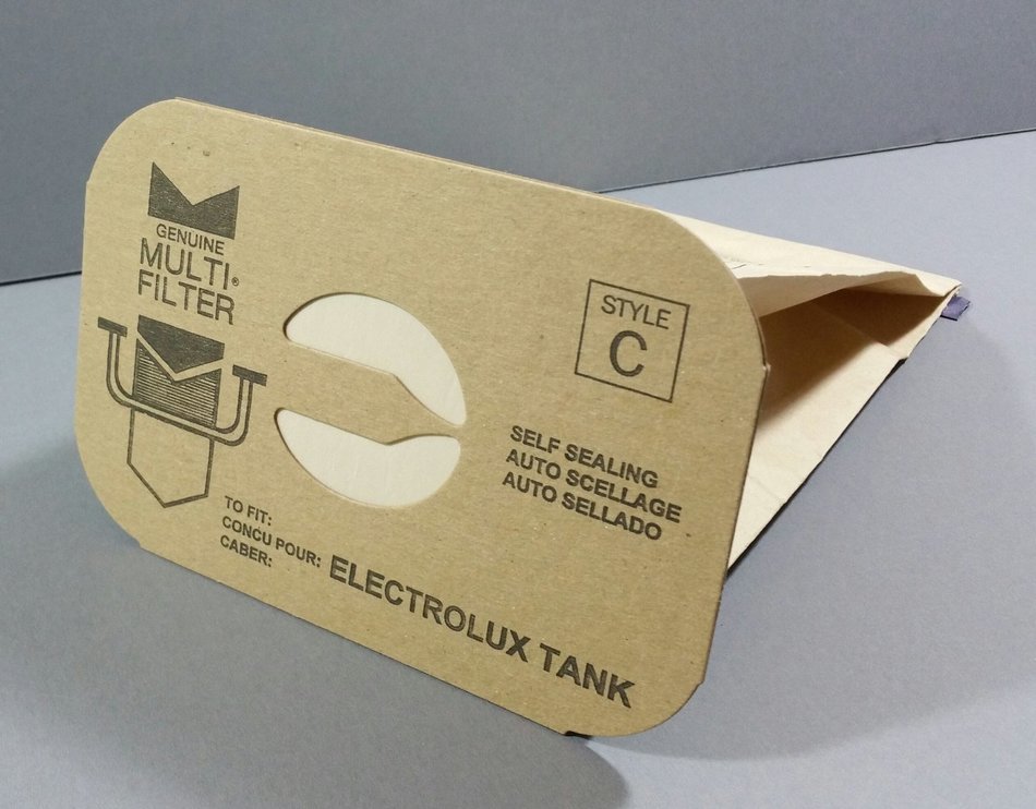 24 ELECTROLUX CANISTER C VACUUM SWEEPER BAGS N2