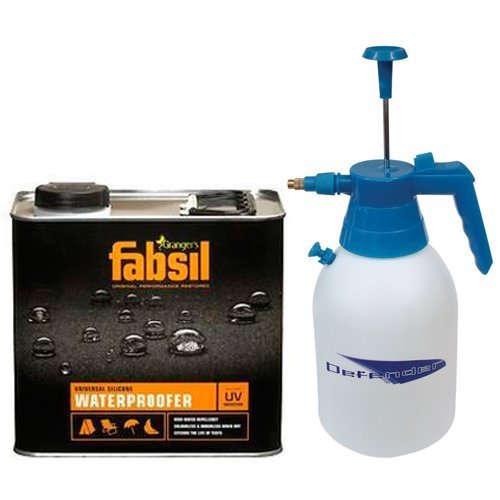 Grangers Fabsil 2.5 Litre Waterproofer 2.5L + 2 Litre Pressure Sprayer 2L by Fabsil/Defender