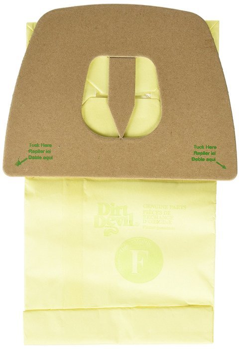 Dirt Devil Type F Microfresh Vacuum Bags (3-Pack) Plus Filter, 3300480001