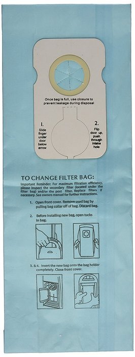 6 Riccar 8000 & Simplicity 7000 Type B Vaccum Bags, Upright, Commercial Vacuum Cleaners, 8000, 7000, 7200, 7250...