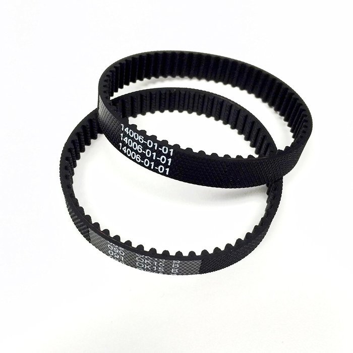 2-Pack Geared Drive Vacuum Belt Designed to Fit Dyson DC25 Replaces OEM# 914006-01