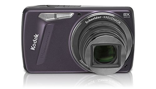 Kodak EasyShare 8677619 M580 14 Megapixels Digital Camera - 8x Optical Zoom - 3-inch LCD Display - Purple