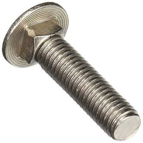 The Hillman Group 832661 1/2 x 2-Inch Stainless Steel Carriage Bolt, 25-Pack by The Hillman Group