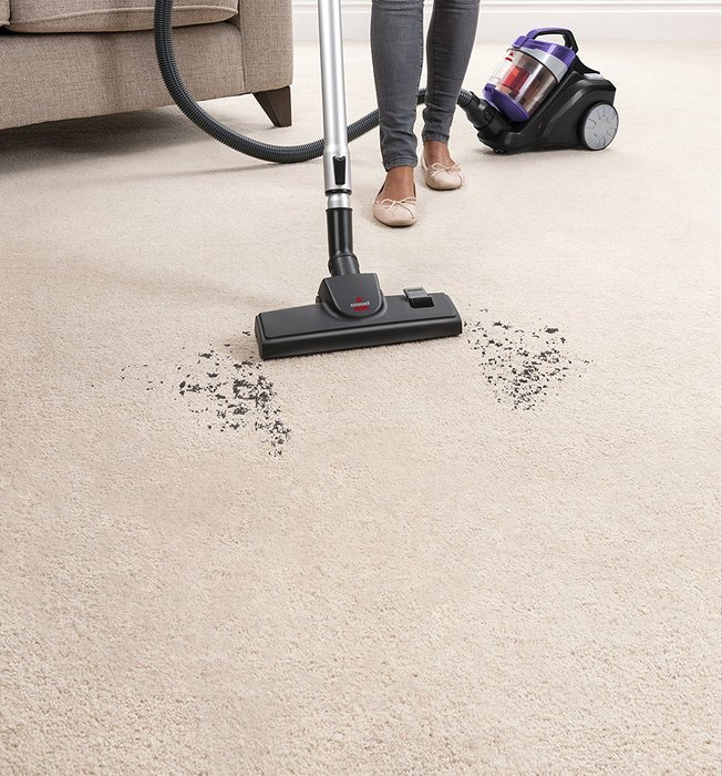Bissell OptiClean Cyclonic Bagless Canister Vacuum, 1535 - Corded N4