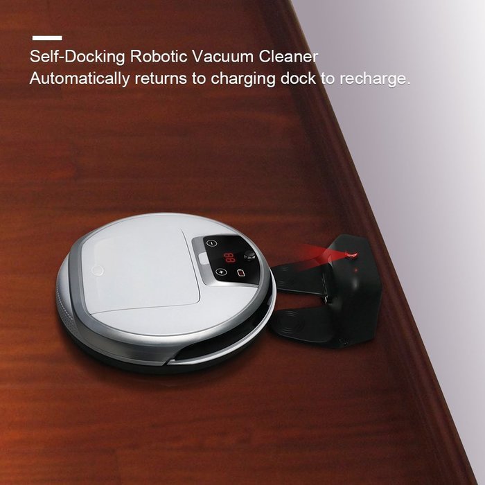 Automatic Home or Office Sweeping Cleaner for Floor Cleaning,Household Robotic Intelligent Vacuum Cleaner for... N19