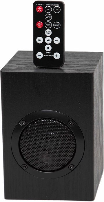 TechPlay ODC194 BK, 3-Speed Turntable & Cassett player W/SD USB, MP3 Encoding System and AM/FM Stereo Radio, with... N6