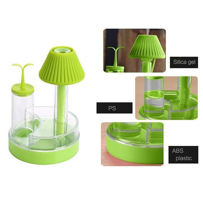 JIAFENG Ultrasonic MINI Cool Mist Humidifier, Bean Humidifier 200ml for Skin Moisturizing USB Charging LED Lights... N5