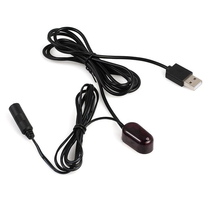 IR Repeater Neoteck Infrared Remote 1 Receiver 4 Emitters Control Kit Hidden IR System, USB Adapter for Amplifier... N6