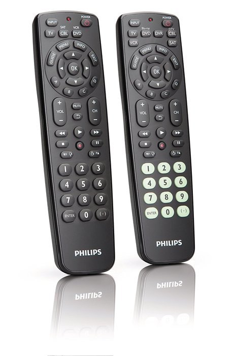 Philips SRC2063/27 Universal Remote Control Value Two-Pack with SimpleSetup
