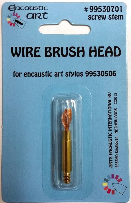 Encaustic Art Wire Brush Head Replacement Tip for Encaustic Art Stylus 99530506