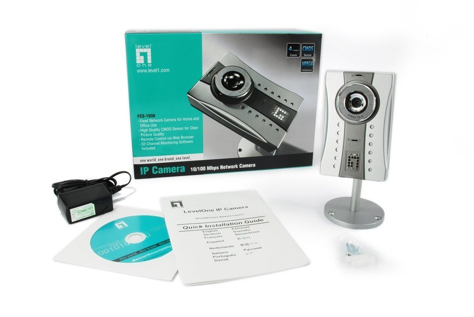 LevelOne FCS-1030 10/100Mbps IP Network Camera N4