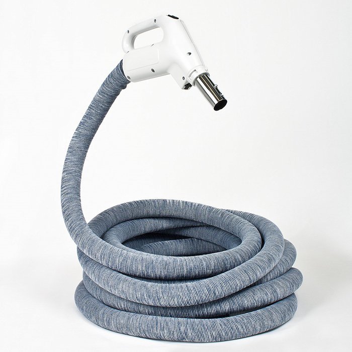 30' Hose Kit with Beam Central Vacuum Electric Powerhead Sweep N Groom Rugmaster N5