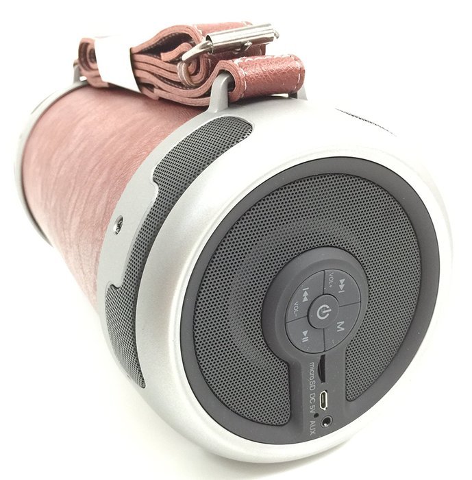 Portable Bluetooth Speaker &ndash; Large Bazooka Cylinder Speaker - Subwoofer - Loud - Indoor/Outdoor Play &ndash; Wireless... N8