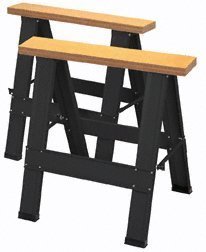 Harbor Freight Tools Two Piece Foldable Saw Horse Set by Harbor Freight ...