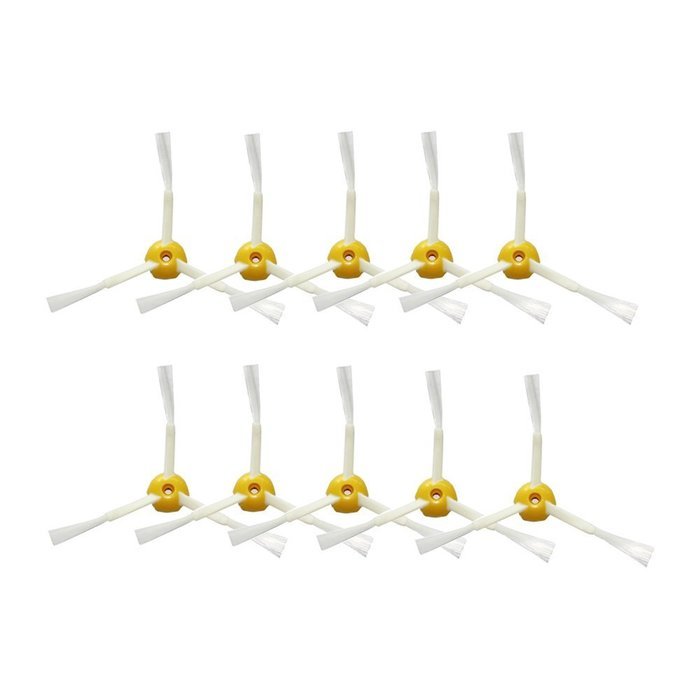MZY LLC 3 Armed Side Brush replace for irobot Roomba 800 Series 880 870 Robotic Vacuum Parts-10 Pack