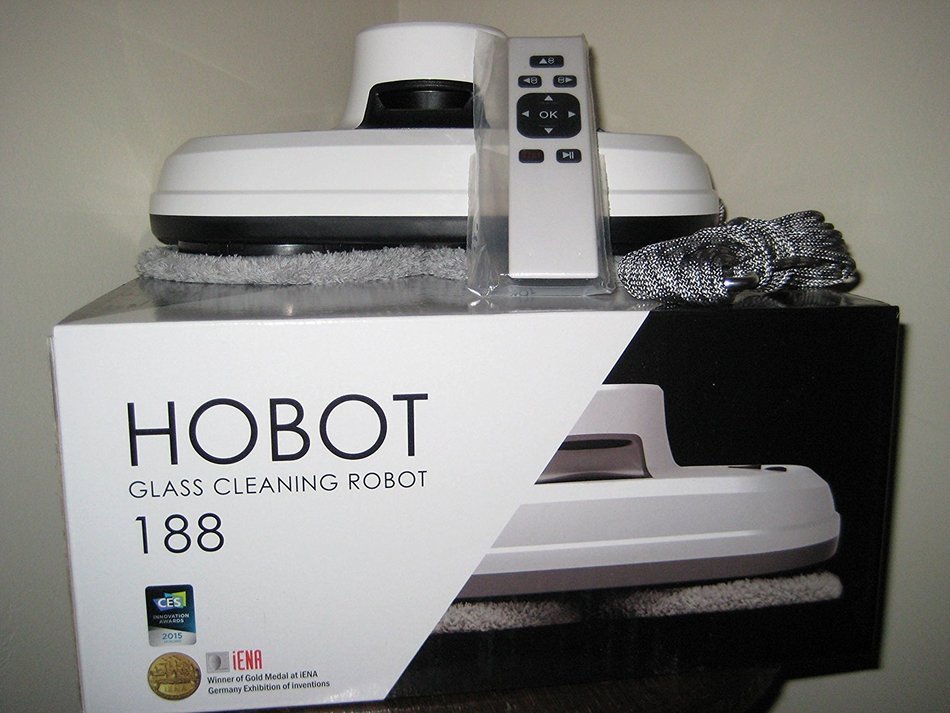 Hobot - Window Glass Cleaning Robot Remote Control Automatic N4