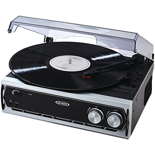 New JENSEN JTA-232 3-Speed Stereo Turntable