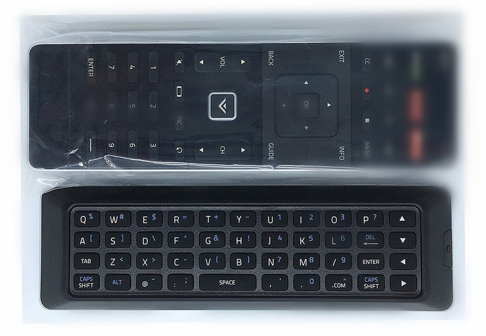 NEW XRT500 QWERTY Keyboard with back light Remote fit for VIZIO M471i-A2 M501D M501DA2 M501D-A2 M501dA2R M501d-A2R...