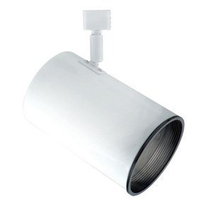 Jesco Lighting LHV630WH Classic Series Line Voltage Track Head for L 2-Wire Single Circuit Track System, White...