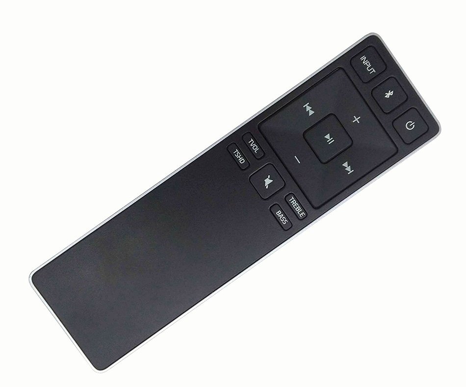 New Remote Control XRS321-C fit for VIZIO Sound Bar SB3820-C6 SB3821-C6 SB2920-C6 SS2521-C6 SS2520-C6 (Black) N2