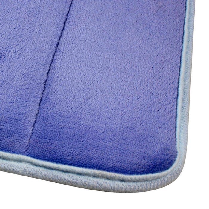 Mikey Store Ultra Soft Anti-Slip Mats Carpet Bath Toilet Vertical Strips Vertical Stripes Memory Foam Mat Bath... N14