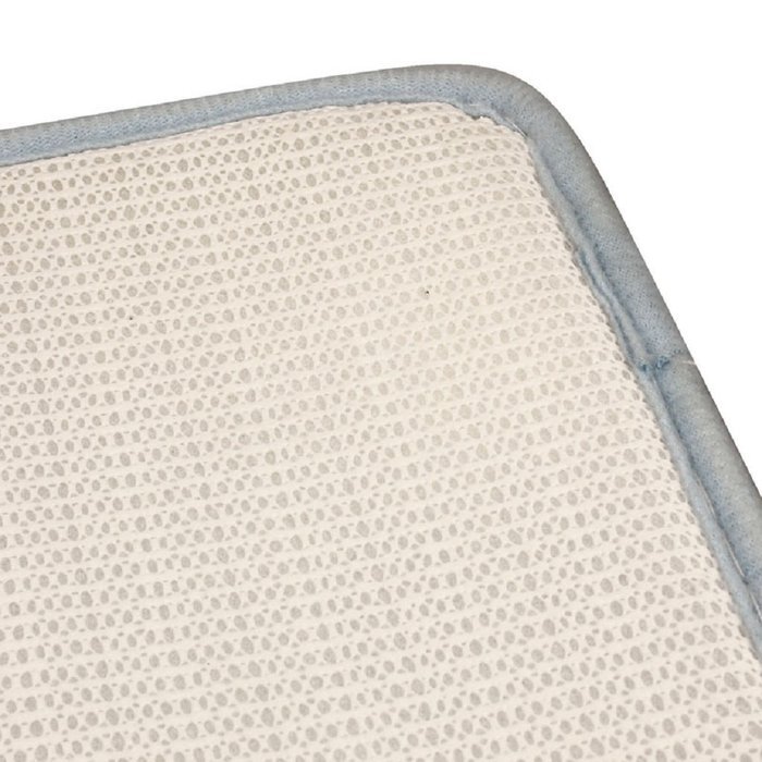 Mikey Store Ultra Soft Anti-Slip Mats Carpet Bath Toilet Vertical Strips Vertical Stripes Memory Foam Mat Bath... N15
