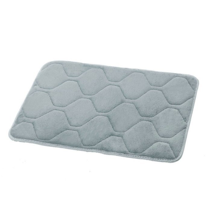 Mikey Store Ultra Soft Anti-Slip Mats Carpet Bath Toilet Vertical Strips Vertical Stripes Memory Foam Mat Bath... N16
