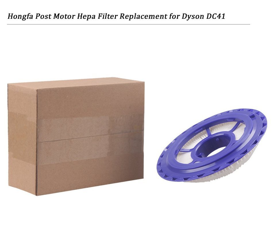 1pcs Post Motor Hepa Filter Replacement for Dyson Exhaust DC41, Hongfa Washable Reuseable Filter Replacement Kit... N6