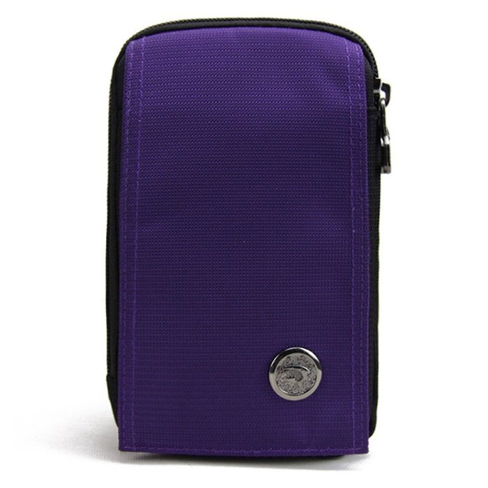 liangdongshop Casual Water Resistant Oxford Waist Pack Phone Sleeve Chest Pouch(Sapphire Blue) N9
