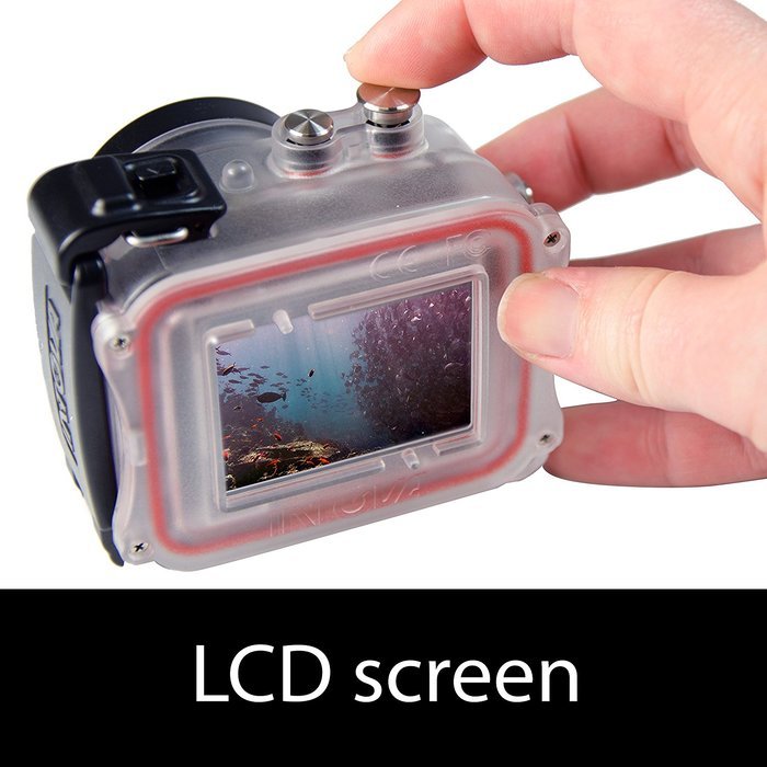 Intova HD2 Waterproof 8MP Action Camera with Built-In 150-Lumen Light & Remote Control N6