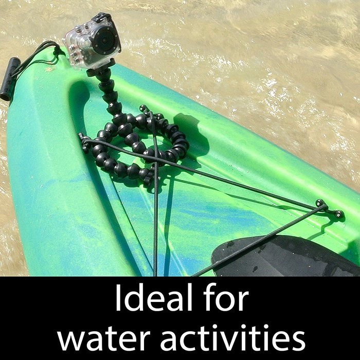 Intova HD2 Waterproof 8MP Action Camera with Built-In 150-Lumen Light & Remote Control N7