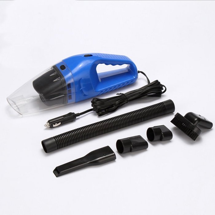 120W Portable Orange Dust buster Auto Handheld Cleaner Wet & Dry Car Vacuum Cleaner Handheld Vacuums ((16 FT Power... N7