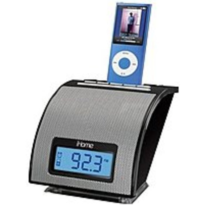 iHome IH110 Alarm Clock for Your iPod with FM Tuner - Black