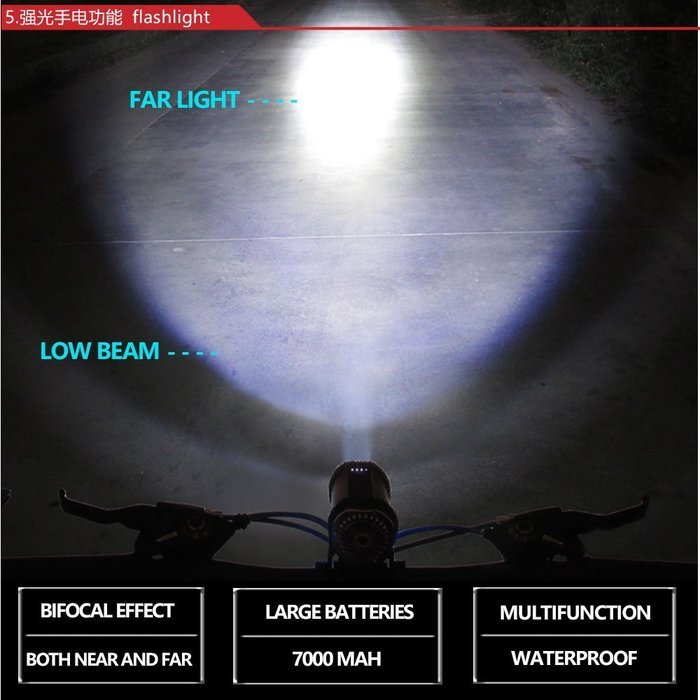 Portable Bluetooth speakers Mobile phone player LED flashlight mobile power The radio Bicycle speakers Subwoofer... N6