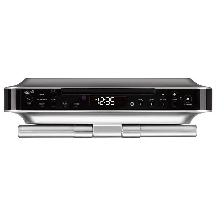 ILive Bluetooth Wireless Under the Kitchen DVD/CD Player Radio