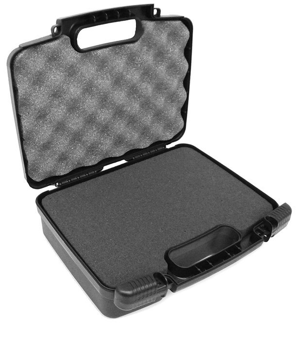 DJLOCK Portable Hard Carrying Case w/ Customizable Foam for Monster GO DJ Portable Mixer Digital Turntable, Microphone... N4