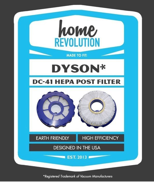 Dyson DC41 920769-01 Comparable HEPA Post Filter DC65 and DC66 Aftermarket, Home Revolution Brand Replacement... N7