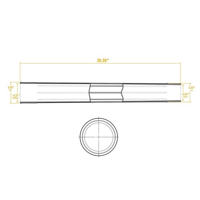 WORKSHOP Wet Dry Vacuum Accessories WS12508A 1-1/4-Inch Wet Dry Vacuum Hose Extension Wand Is A Vac Attachment... N5