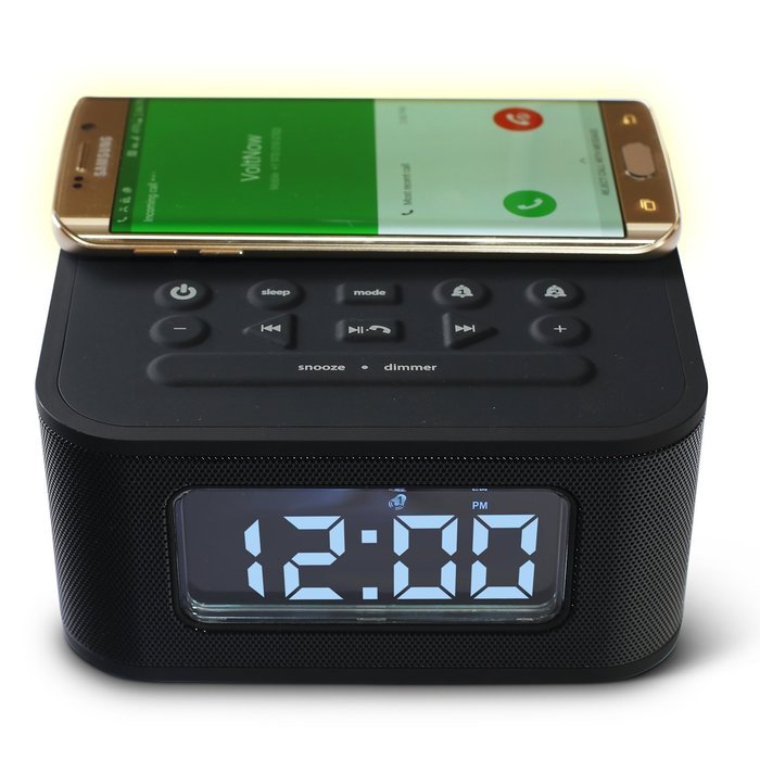 IRISTIME Bluetooth 4.0 Wireless Speaker, Portable Rechargeable Stereo Speaker with Universal QI Wireless Charger... N6