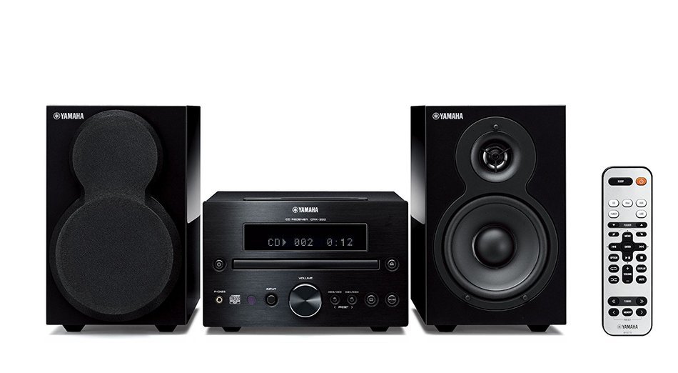 Yamaha MCR-332BL Micro Component System (Black) N6
