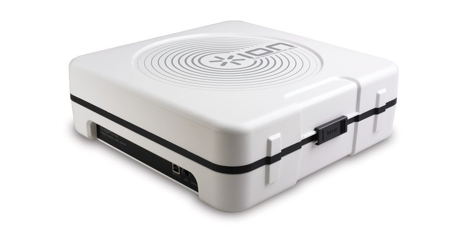 Ion Audio iPTUSB Portable USB Turntable with Software and Built-in Speaker N2