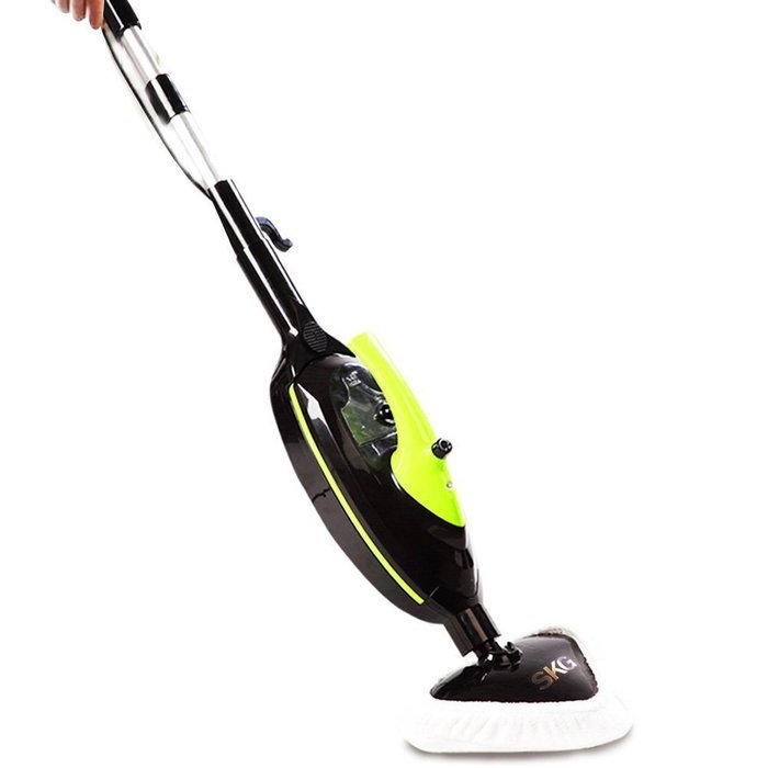 SKG 1500W Powerful Non-Chemical 212F Hot Steam Mop - Carpet and Floor Cleaning Machine (6-in-1 Accessories & 3... N7