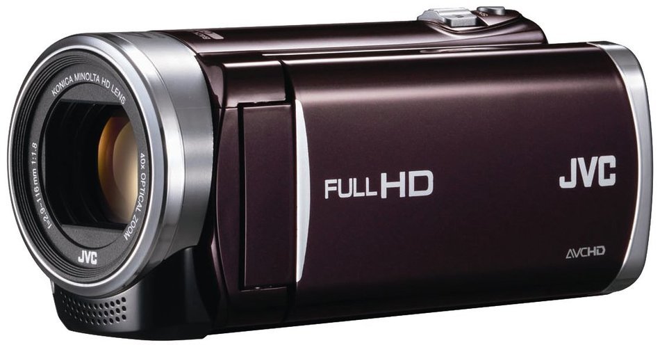 JVC KENWOOD JVC Camcorder EVERIO GZ-E225 Internal memory 8GB Brown GZ-E225-T - International Version (No Warranty)