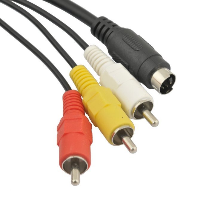 5 Feet AV Cable for Sony Handycam, Mini DV & DVD Camcorders N2